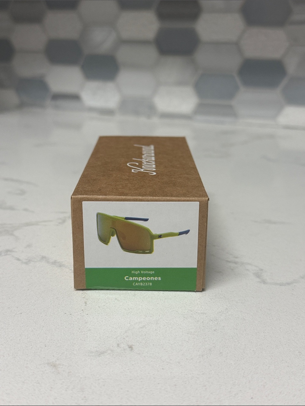 Campeones High Voltage Men’s Sunglasses in Lime/Gold
